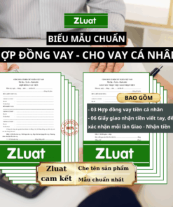 Bộ mẫu HỢP ĐỒNG VAY TIỀN, GIẤY GIAO NHẬN TIỀN viết tay PHÁP LÝ CHUẨN NHẤT và HƯỚNG DẪN