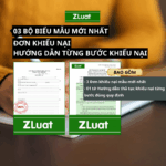 Bộ mẫu ĐƠN KHIẾU NẠI + HƯỚNG DẪN viết tay PHÁP LÝ TỐT NHẤT, điền vào MẪU SẴN