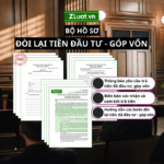 Bộ hồ sơ đòi lại tiền đầu tư, góp vốn đầy đủ, chuẩn pháp lý