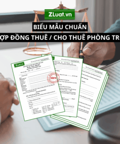 Mẫu Văn bản thuê - cho thuê phòng trọ
