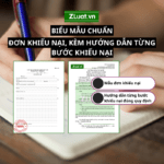 Mẫu đơn khiếu nại kèm hướng dẫn khiếu nại