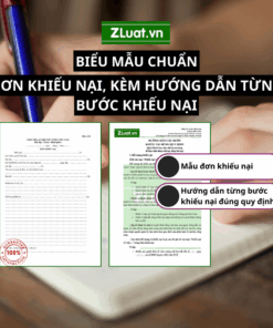 Mẫu đơn khiếu nại kèm hướng dẫn khiếu nại