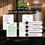 Bộ mẫu hồ sơ đòi nợ đầy đủ, chuẩn pháp lý