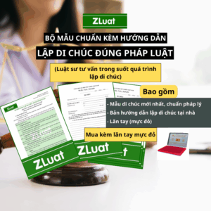 Bộ đơn DI CHÚC viết tay TẠI NHÀ, điền vào MẪU SẴN
